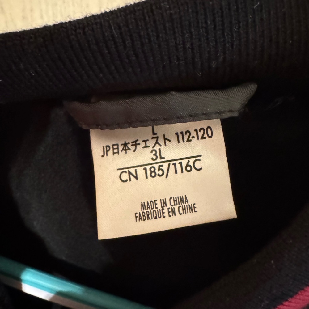 Mickey Mouse Varsity Jacket With Red Accents - image 3